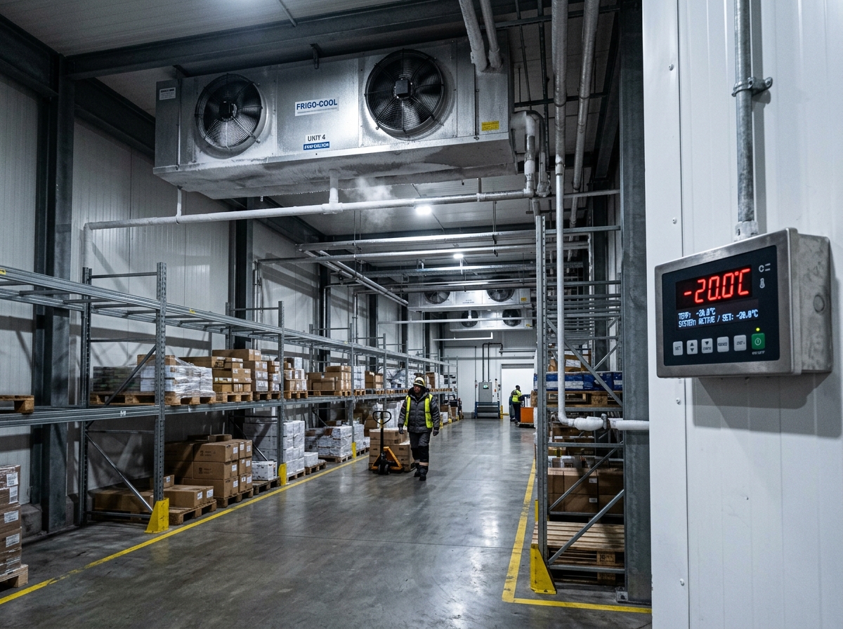 Froid industriel et chambre froide