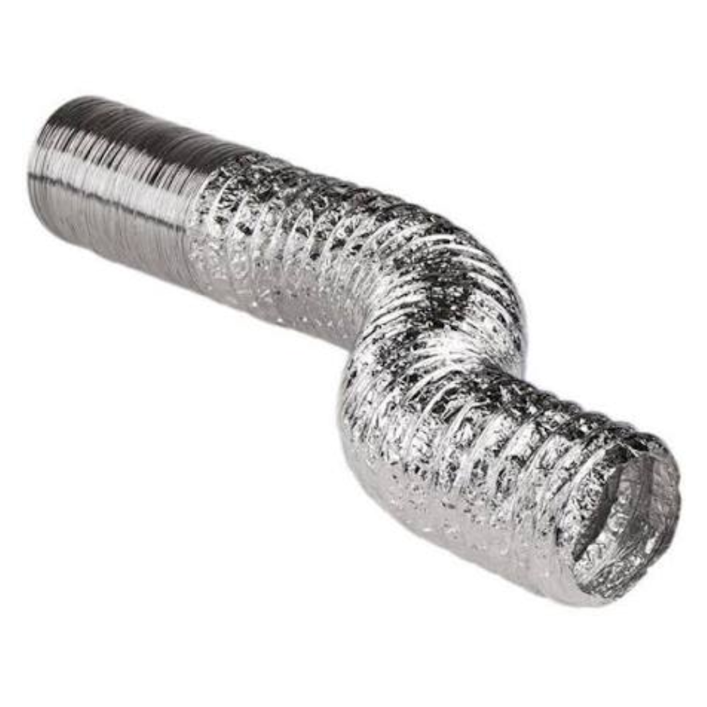 Gaine souple aluminium nue 125mm