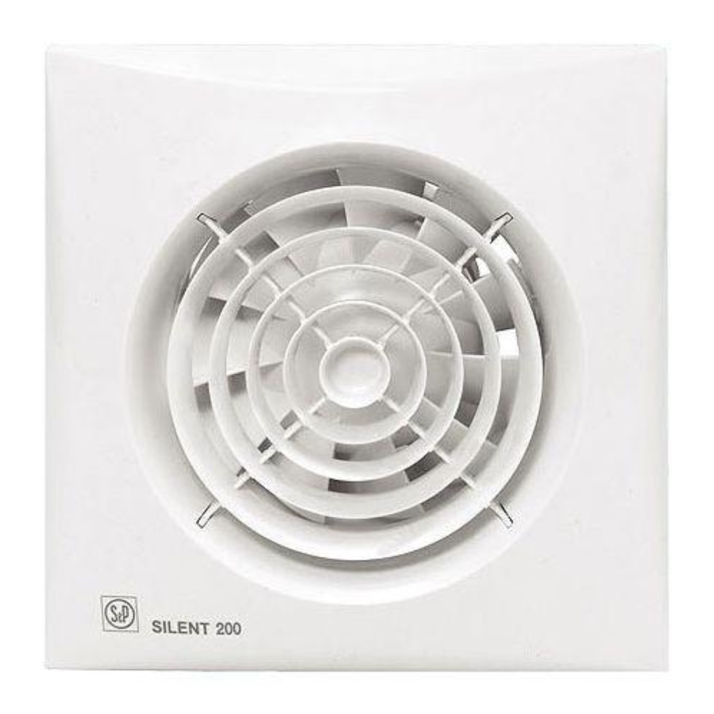 Extracteur S&P Silent 200 avec minuterie